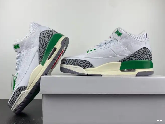 Bmlin Shoes CK9246-136 Green 3 Jordan (W) Retro Lucky 0617